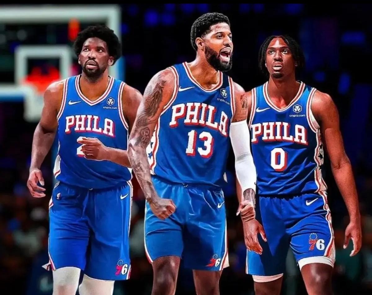 76人完胜猛龙，乔治统治全场