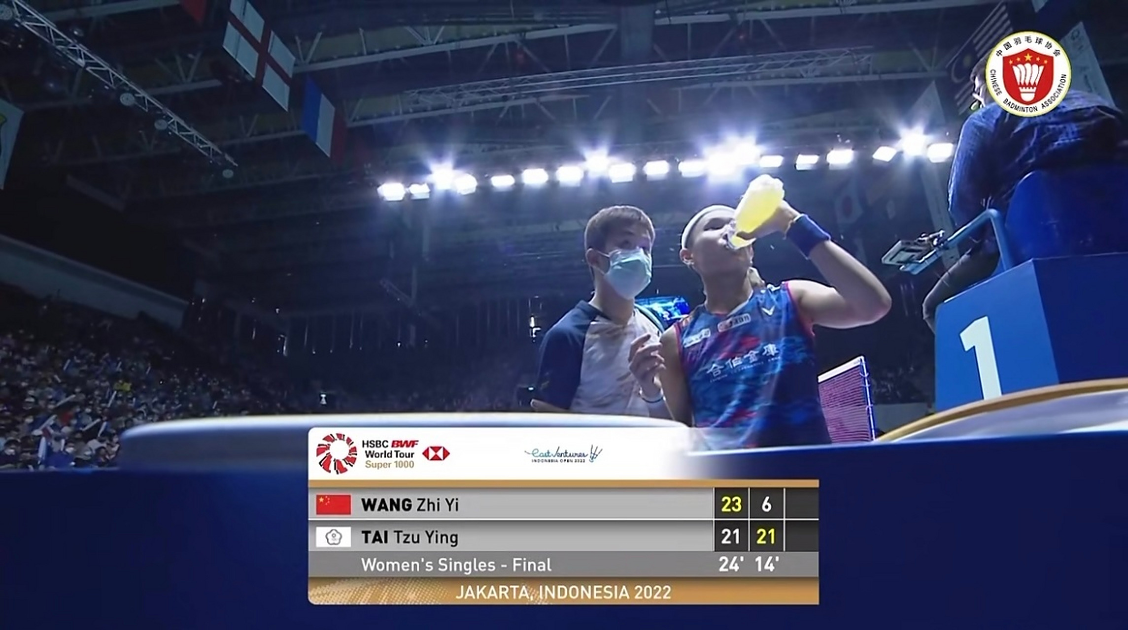 印尼羽毛球队完胜英格兰羽毛球队，戴资颖送出助攻的简单介绍